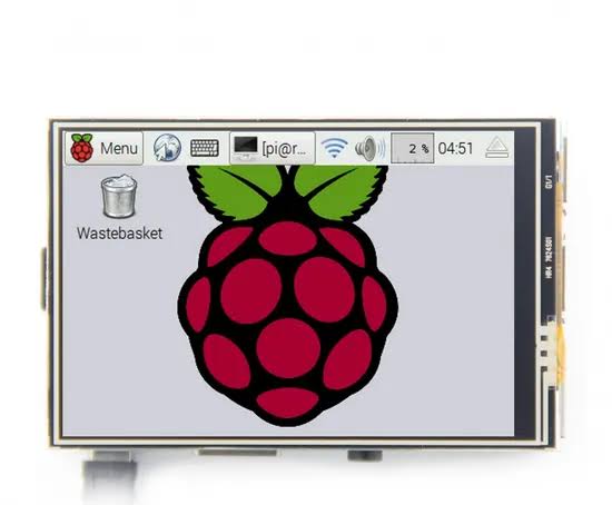 Wholesale 3.5 inch Display Module Touch Screen LCD SPI Interface with Touch Pen for Raspberry Pi 3#76