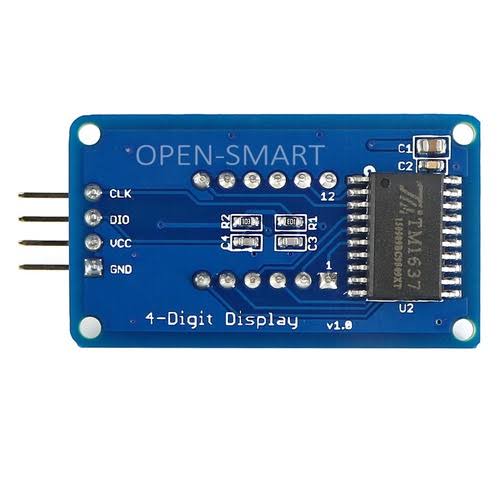 TM1637 LED Display Module 7 Segment 4 Bits 0.36 Inch Clock RED Anode Digital Tube Four Serial Driver Board LED Display Module#80