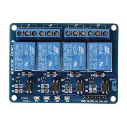 4 Channel Low Level Relay Module with light coupling 5V #B6.1