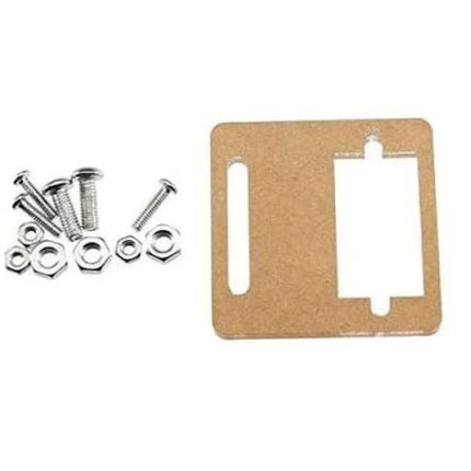 Acrylic Servo Mount Holder Bracket for SG90 & MG90S Micro 9g Servo Motors#150