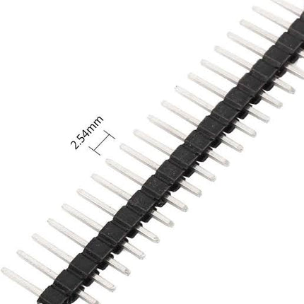 1x40 پین نێر ھێدەر 2.54مم ڕاست برێکاوەی کۆنێکتەر #234