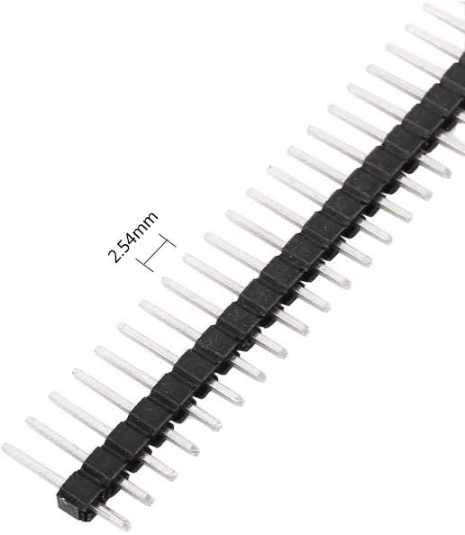 1x40 پین نێر ھێدەر 2.54مم ڕاست برێکاوەی کۆنێکتەر #234