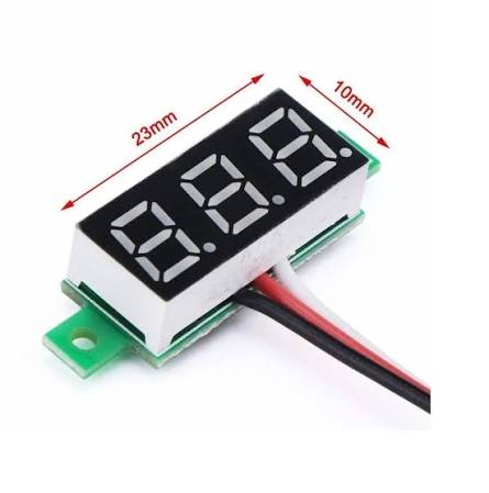 0.28inch 0-100V Three Wire
DC Voltmeter Green#73