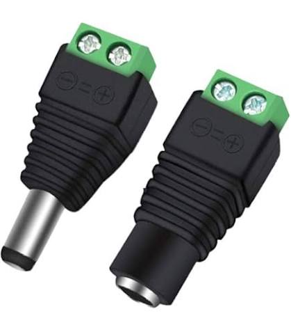 Female 2.1*5.5mm for DC Power Jack Adapter Connector Plug For CCTV Camera #84