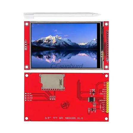 3.5 inch SPI Touch Screen Module TFT Interface 480*320
with Touch#75