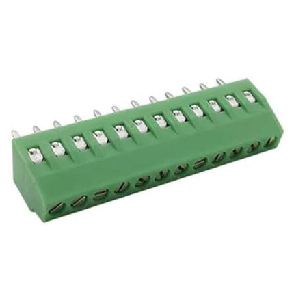 کێبڵی کۆتایی KF128 بۆردی PCB 2.54ملم سەوز پێکی ڕێک #207