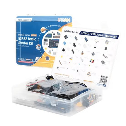 ACEBOTT ESP32 بنچینەی دەستپێکەر QE200 لەگەڵ پاتری CR2032 #B7
