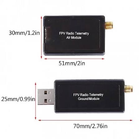 3DR Radio Telemetry Kit 433MHz 500mW Open Source Module for APM 2.5/2.6/2.8 #E2