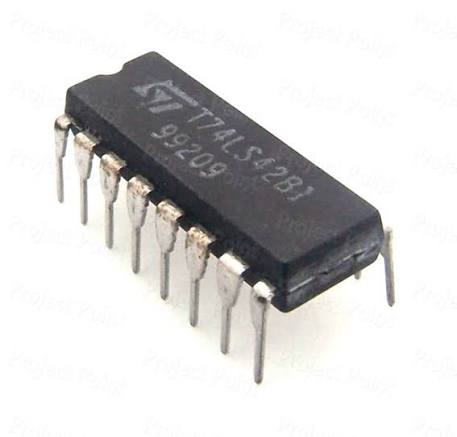 74LS42 (7442) BCD to Decimal / 1-of-10 Decoder IC DIP-16 #M33