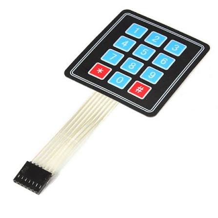4*3 Membrane Switch Matrix Keypad #83