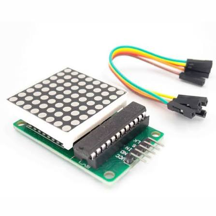 TZT MAX7219 dot matrix microcontroller control module display module finished goods for Arduino#77