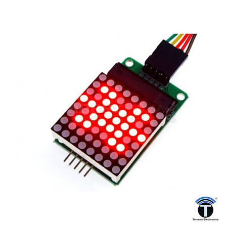 TZT MAX7219 dot matrix microcontroller control module display module finished goods for Arduino#77