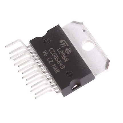 L298N Dual H-Bridge DC/Stepper Motor Driver IC Multiwatt15 #M13