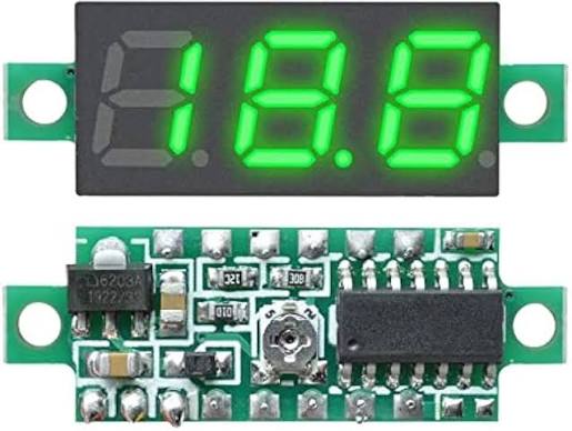 0.28inch 0-100V Three Wire
DC Voltmeter Green#73