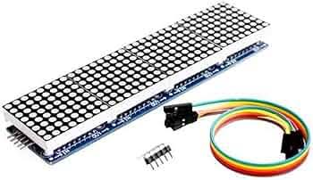 Direct Manufacturer Hot Sale MAX7219 Dot Matrix Module Microcontroller Module 4 In One Display#73
