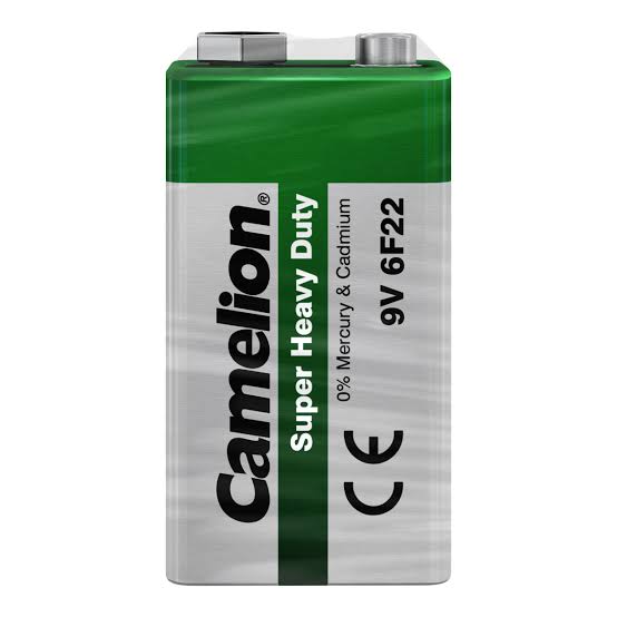 Camscan Super Heavy Duty 9V Battery #E3