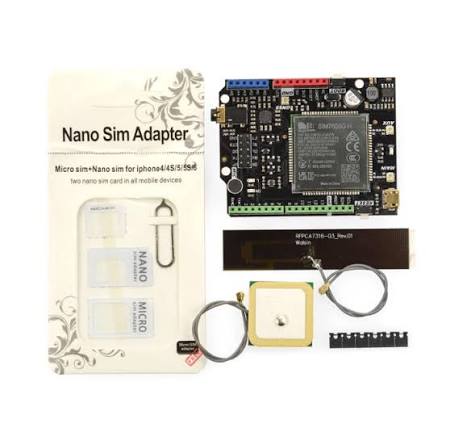 SIM7600G-H CAT4 4G (LTE) Shield Expansion Board Compatible with Arduino # 182