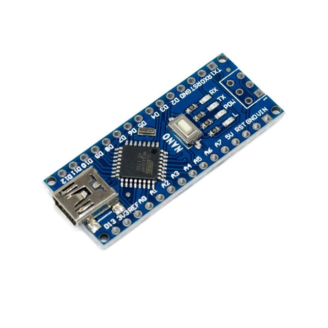 Arduino Nano 3.0 Micro USB مع المتحكم النانوي المتوافق مع محمل الإقلاع لأردوينو CH340 USB driver #42