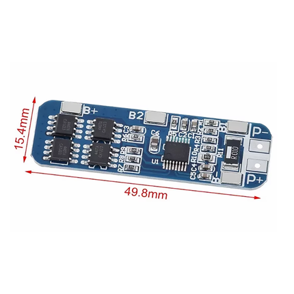 3S 10A پاتری لیتنۆکی لیتیۆمی 18650 بارگاویکەرەوەی PCB بۆردی پاراستنی BMS - 11.1V/12.6V#99
