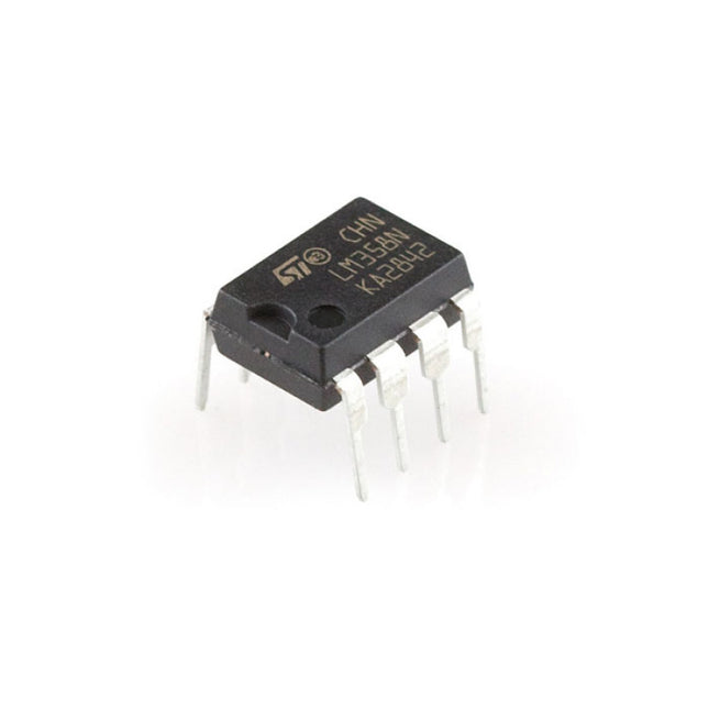 LM358 Low-Power Dual Operational Amplifier (Op-Amp) IC DIP-8 #54