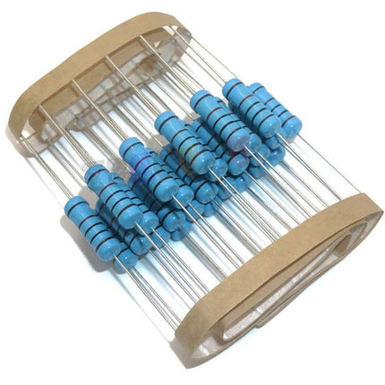 High-Precision 1/4W Metal Film & Carbon Resistors - Multi-Variant Selection#D3