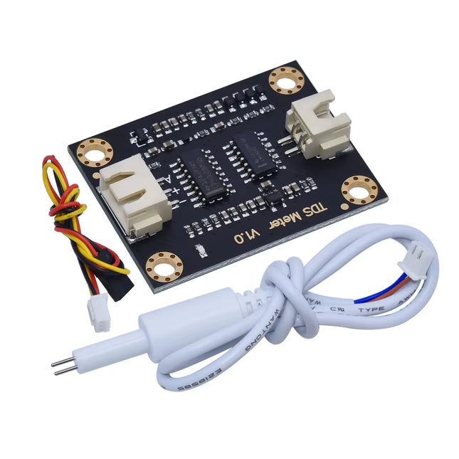 Analog TDS Total Dissolved Solids Sensor Meter
3.3~5.5V Compatible for Water Quality Testing #13