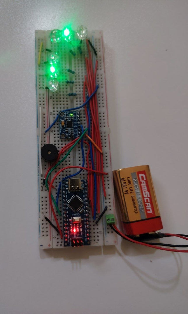 Smart 2D Digital Spirit Level Kit using Arduino Nano & MPU6050
