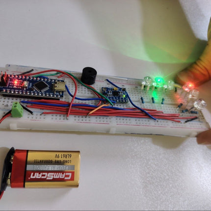 Smart 2D Digital Spirit Level Kit using Arduino Nano & MPU6050