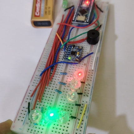Smart 2D Digital Spirit Level Kit using Arduino Nano & MPU6050