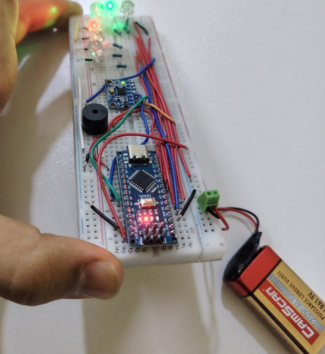 Smart 2D Digital Spirit Level Kit using Arduino Nano & MPU6050