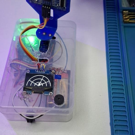 SkyTech Smart Ultrasonic Radar and Servo Tracking Kit with OLED Display
