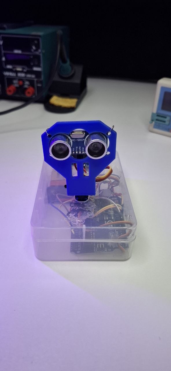 SkyTech Smart Ultrasonic Radar and Servo Tracking Kit with OLED Display
