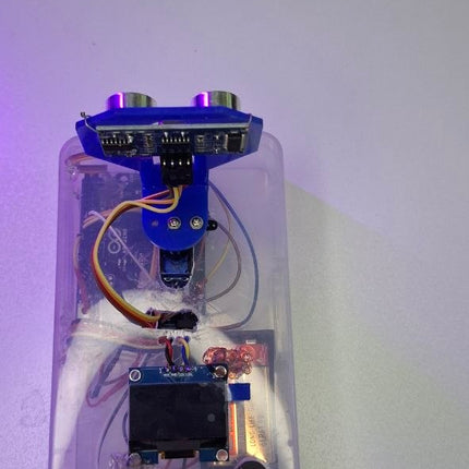 SkyTech Smart Ultrasonic Radar and Servo Tracking Kit with OLED Display