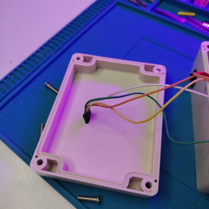 Ultrasonic Distance Meter Kit with HC SR04 and 128x32 OLED Display