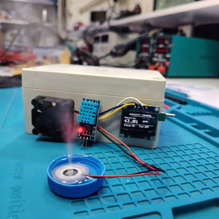 Automatic Temperature Humidity Controller Kit with DHT11 Sensor OLED Display