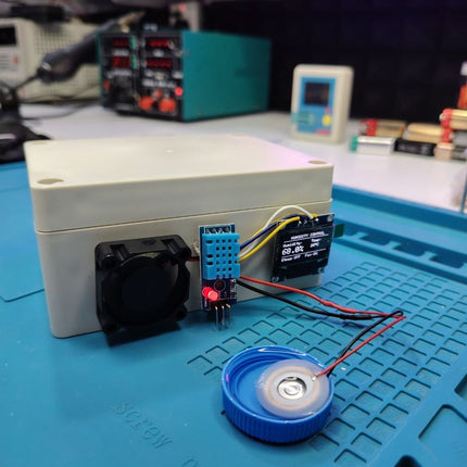 Automatic Temperature Humidity Controller Kit with DHT11 Sensor OLED Display