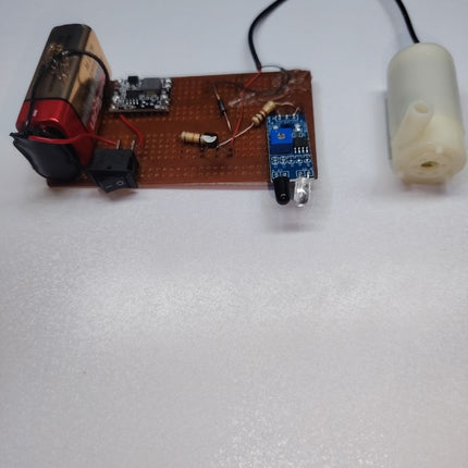 DIY Touchless Smart Water Faucet Kit IR Sensor 3V Pump No Arduino