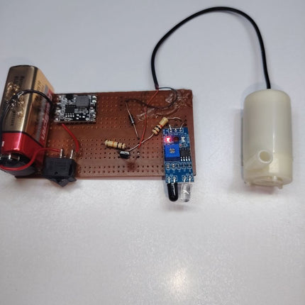 DIY Touchless Smart Water Faucet Kit IR Sensor 3V Pump No Arduino