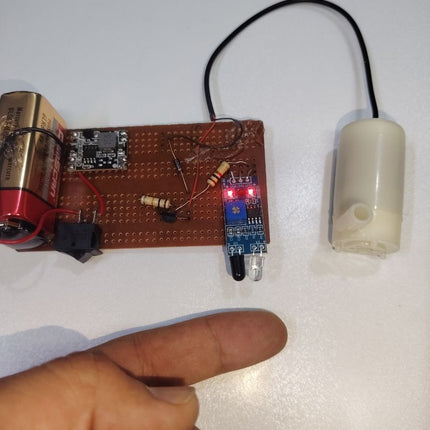 DIY Touchless Smart Water Faucet Kit IR Sensor 3V Pump No Arduino