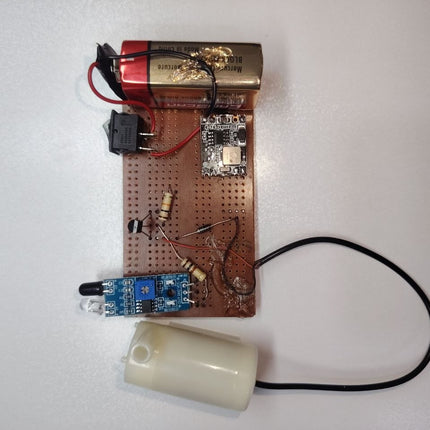 DIY Touchless Smart Water Faucet Kit IR Sensor 3V Pump No Arduino