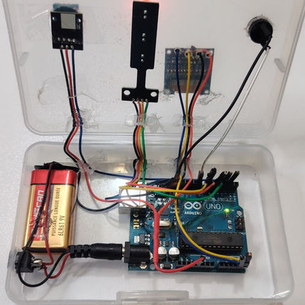 SkyTech Environment Monitor v1 Smart Sensor Kit with OLED & Traffic Light