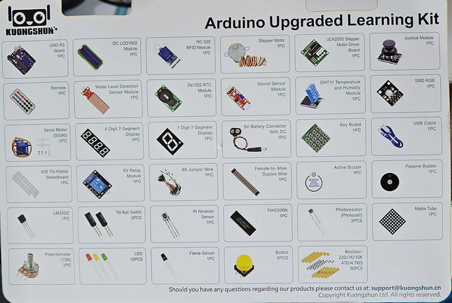 Starter Kit UNO RFID Learning Suite with Tutorial & Plastic Storage Box (Without Battery) - AE001 #B7