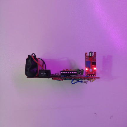 DIY LM3914 Acoustic Sound Level Meter VU Indicator Kit with Sound Sensor