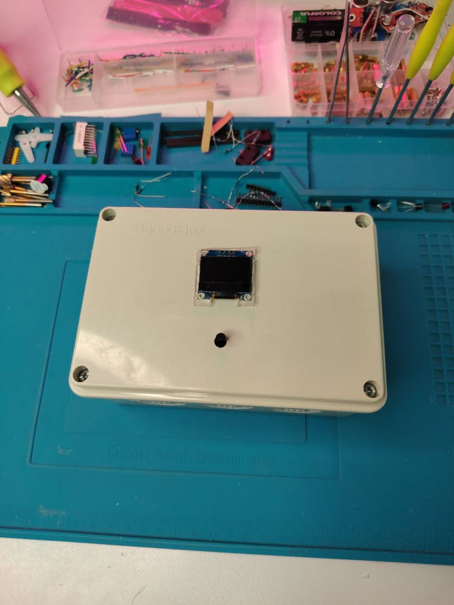 Arduino Smart Temperature Monitor & Overheat Alert Kit with OLED Display