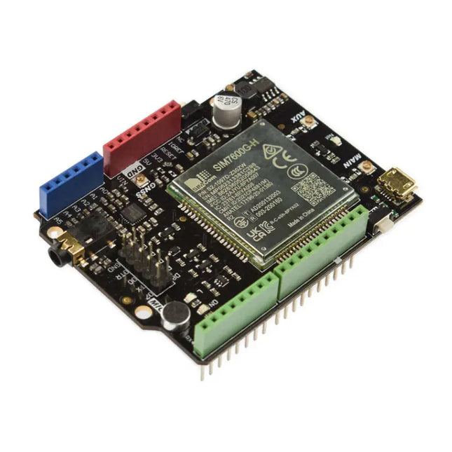 SIM7600G-H CAT4 4G (LTE) Shield Expansion Board Compatible with Arduino # 182