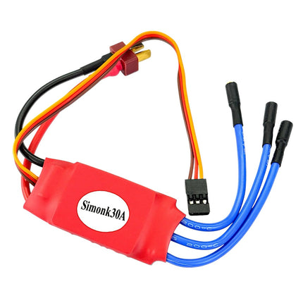 SimonK 30A Brushless ESC for F330 F450 F550 with 3.5mm Banana Plug & T Plug #E2