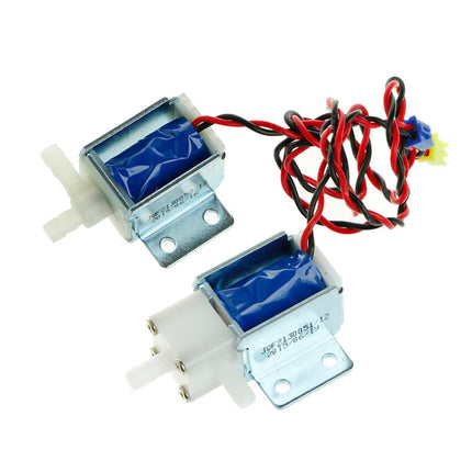 زمانەوانی ئاوی سولینۆید DC 12V بچووک N/C بە شێوەیەکی ئاسایی داخراو 1/2 ئینج #A3
