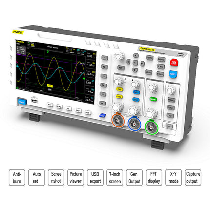 FNIRSI ئۆسیلۆسکۆپی سەر مێز 100MHZ*2