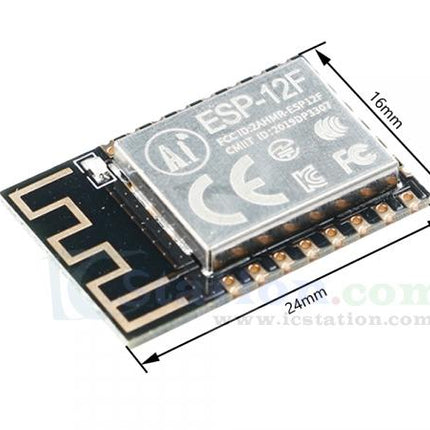 وحدة ESP8266 التسلسلية اللاسلكية WIFI وحدة الإرسال والاستقبال اللاسلكية WIF (درع صغير الحجم) ESP-12F مع لوحة درع #41