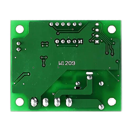 W1209 DC 12V سویچی کۆنترۆڵی پلەی گەرمی دیجیتاڵی تێرمۆستات - لەگەڵ هەستەوەری NTC بە درێژایی 50سم (LED سوور)#162
